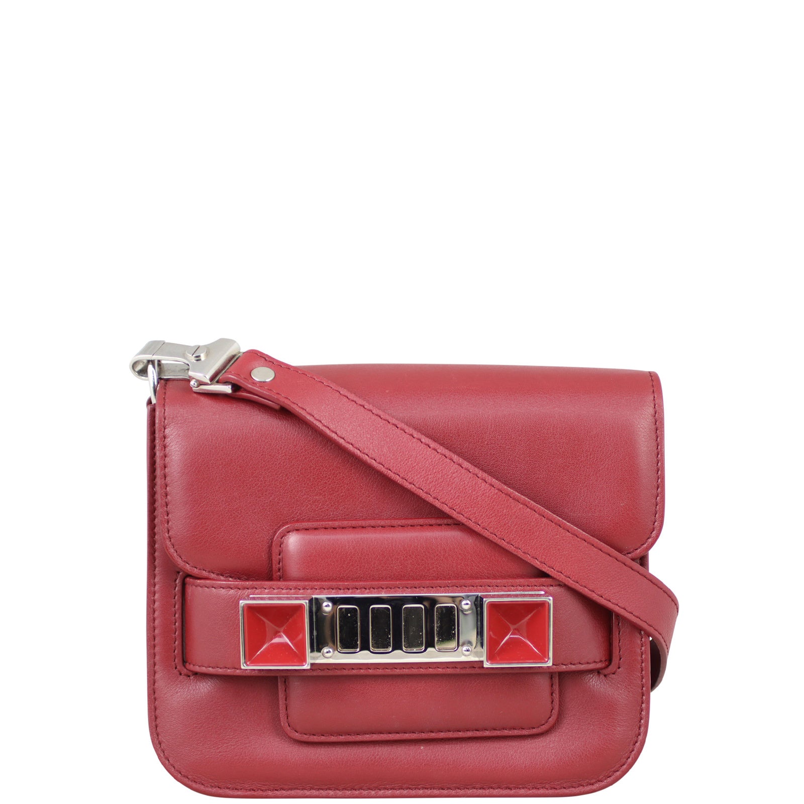 Proenza Schouler PS11 Tiny Crossbody front strap