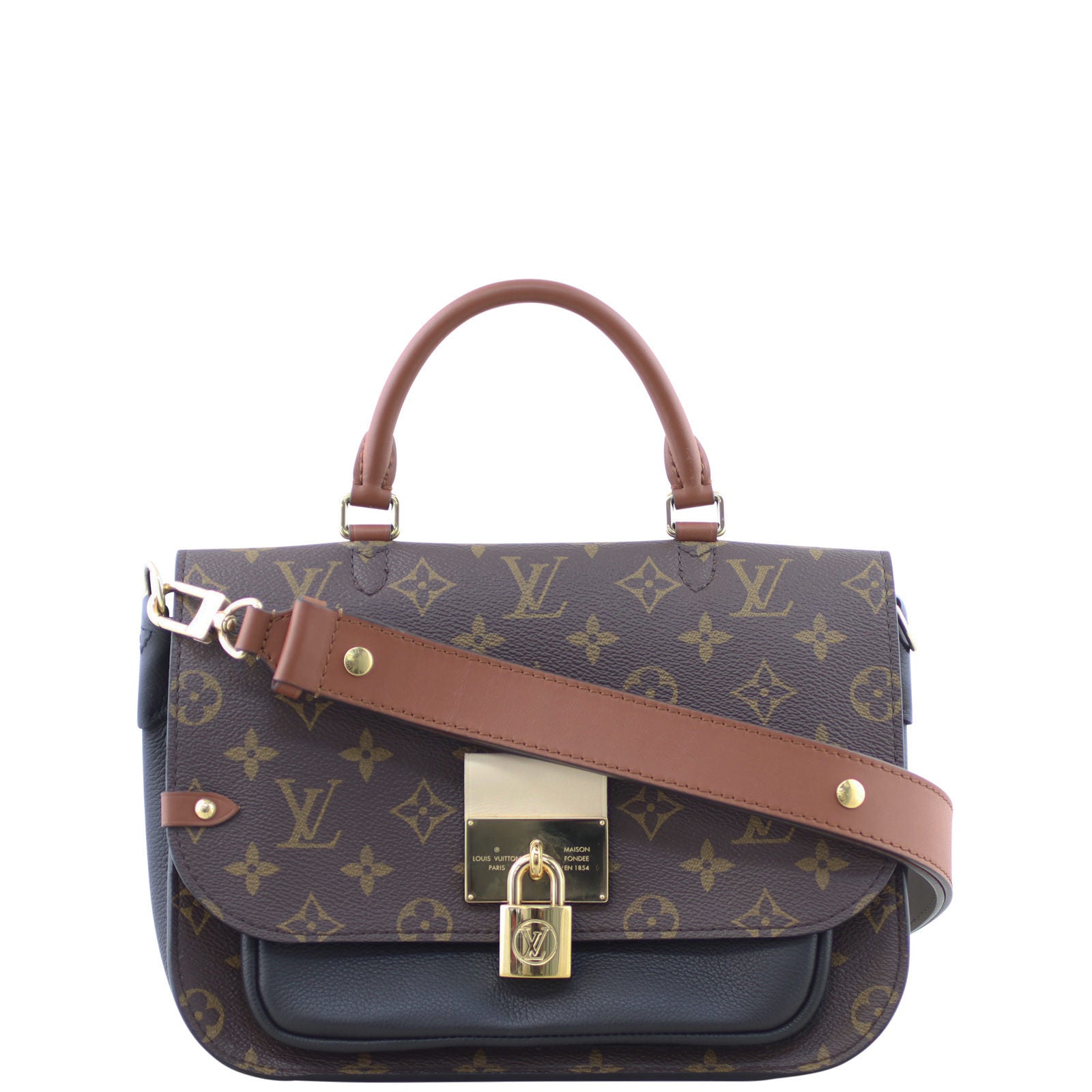 Louis Vuitton Vaugirard Monogram Noir Front