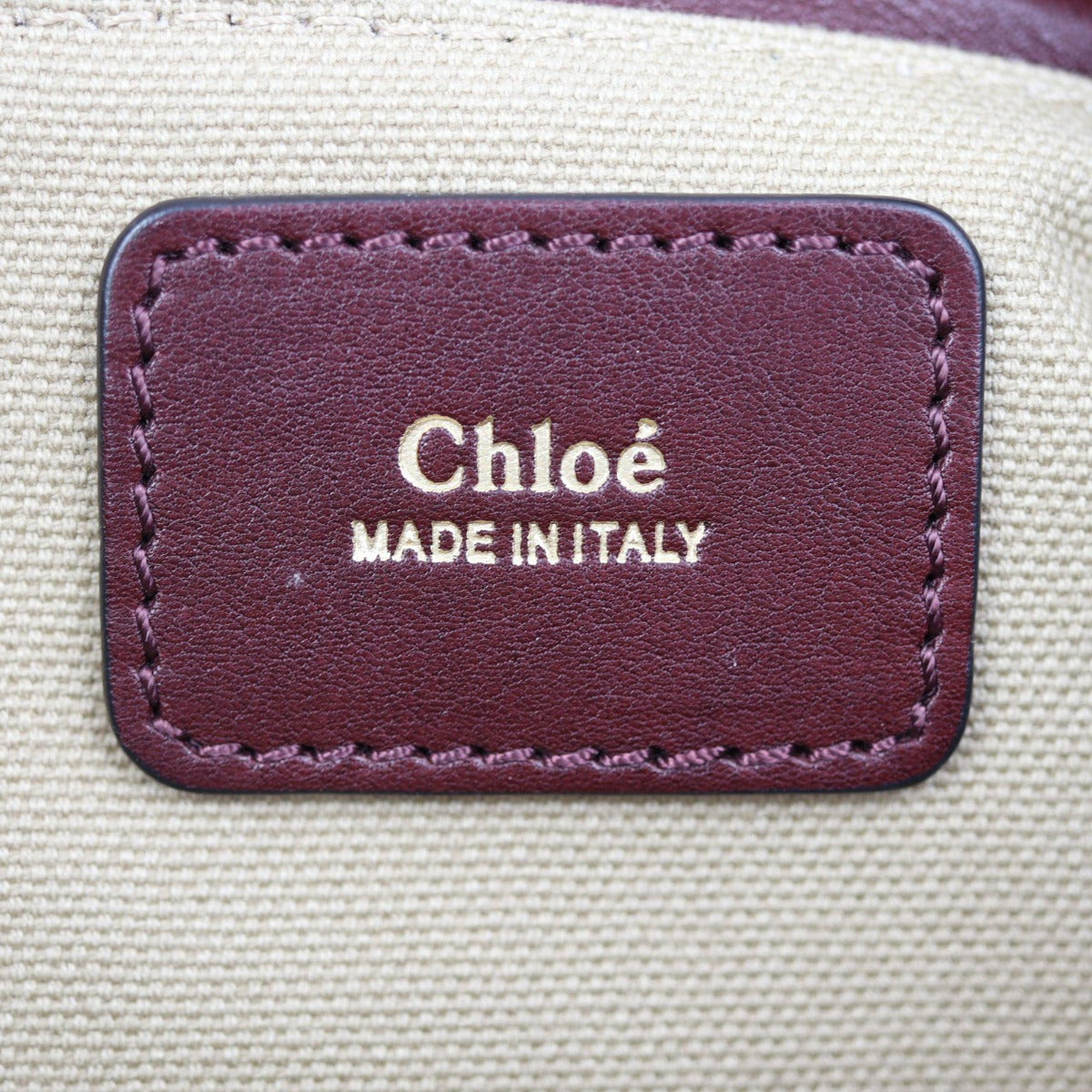 Chloe Goldie Small Shoulder Bag Stamp
