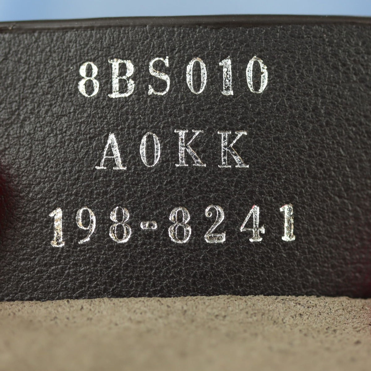 Fendi Mon Tresor Mini Bucket Bag Date code
