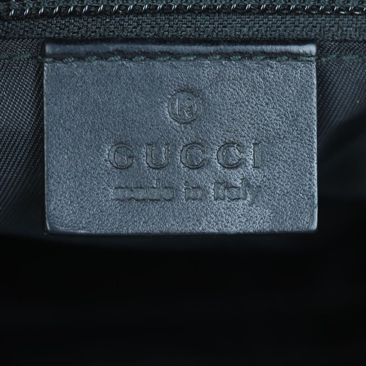 Gucci Web Messenger Bag Techno Canvas Stamp
