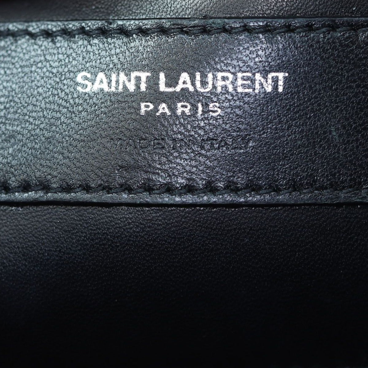 Saint Laurent Kate Tassel Chain Bag Medium Croc-Embossed Stamp
