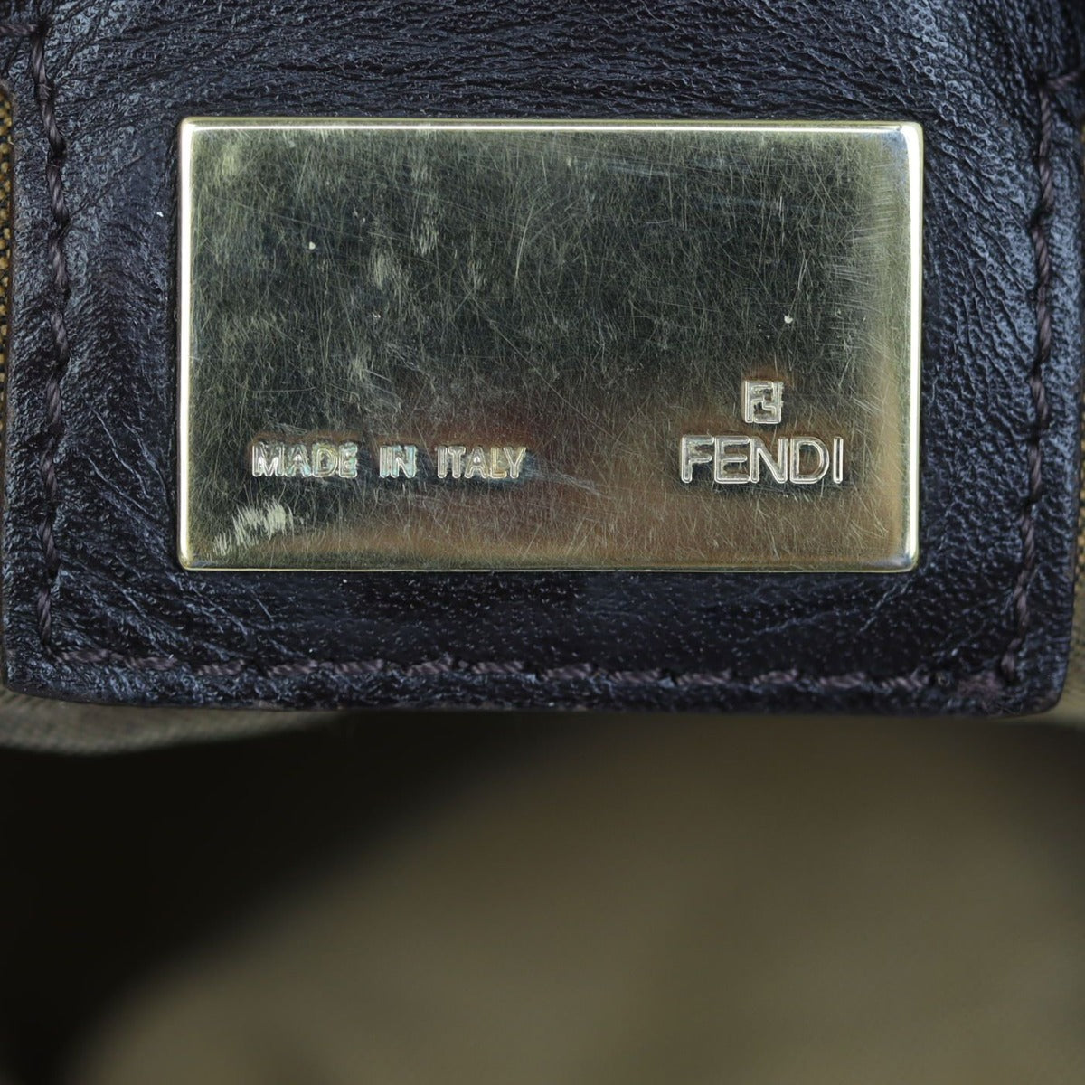 Fendi Zucca Chef Tote Stamp


