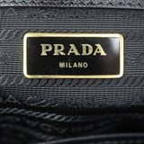 Prada Saffiano Galleria Double Zip Tote Small Stamp
