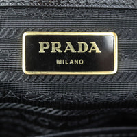Prada Saffiano Galleria Double Zip Tote Small Stamp
