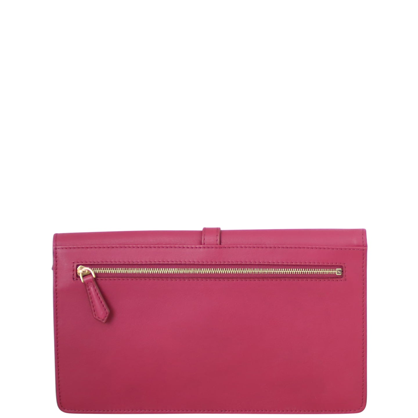 Fendi Pequin Bustina Clutch Back