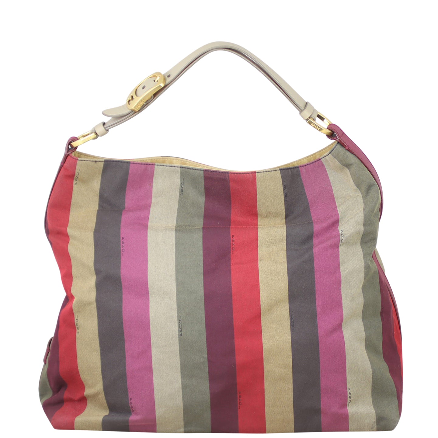 Fendi Pequin Hobo Front