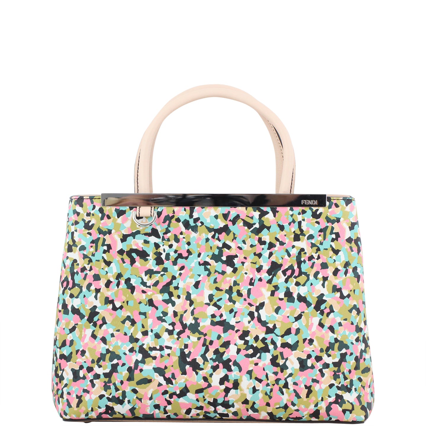 Fendi Petite 2Jours Vitello Tote Multicolour Front