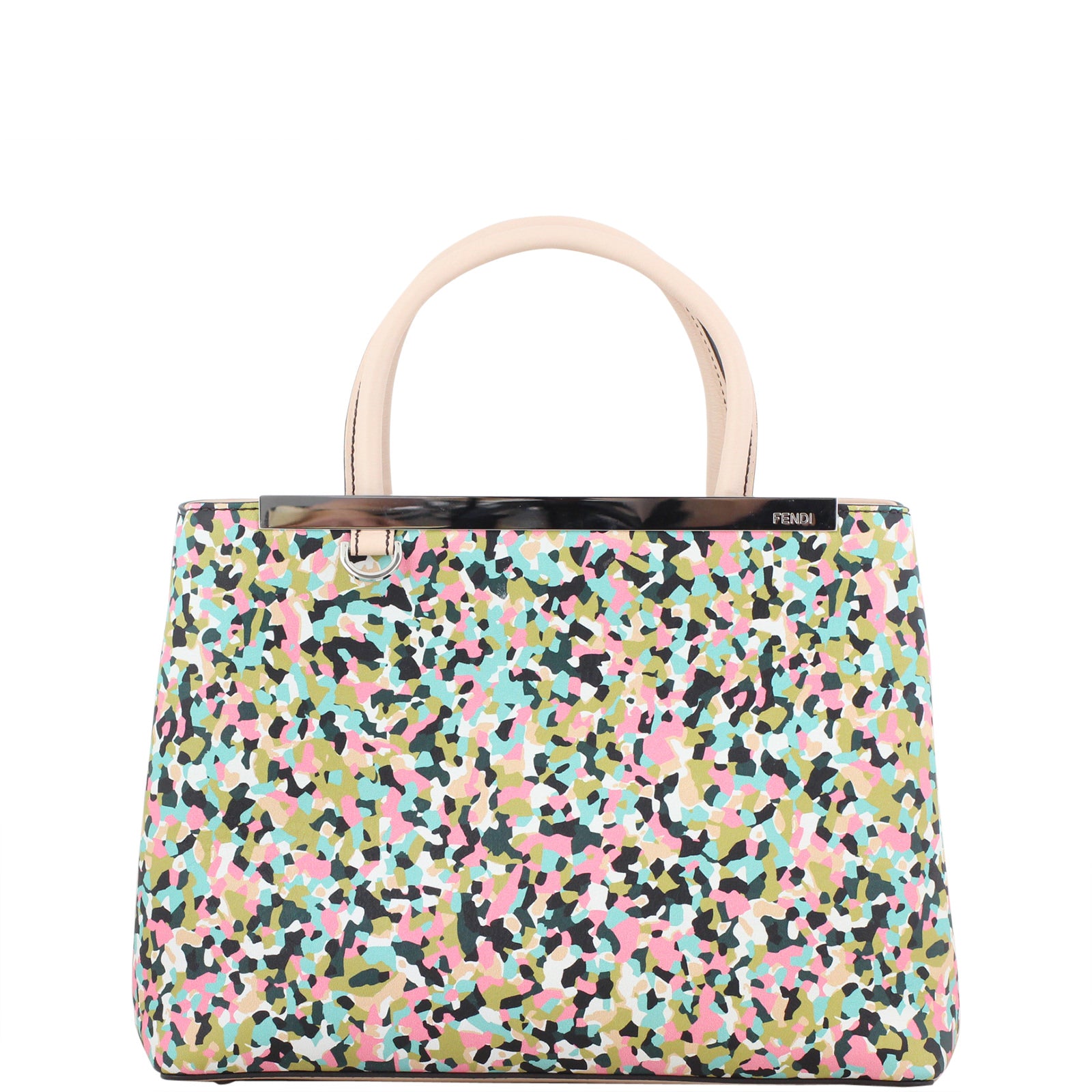 Fendi Petite 2Jours Vitello Tote Multicolour Front