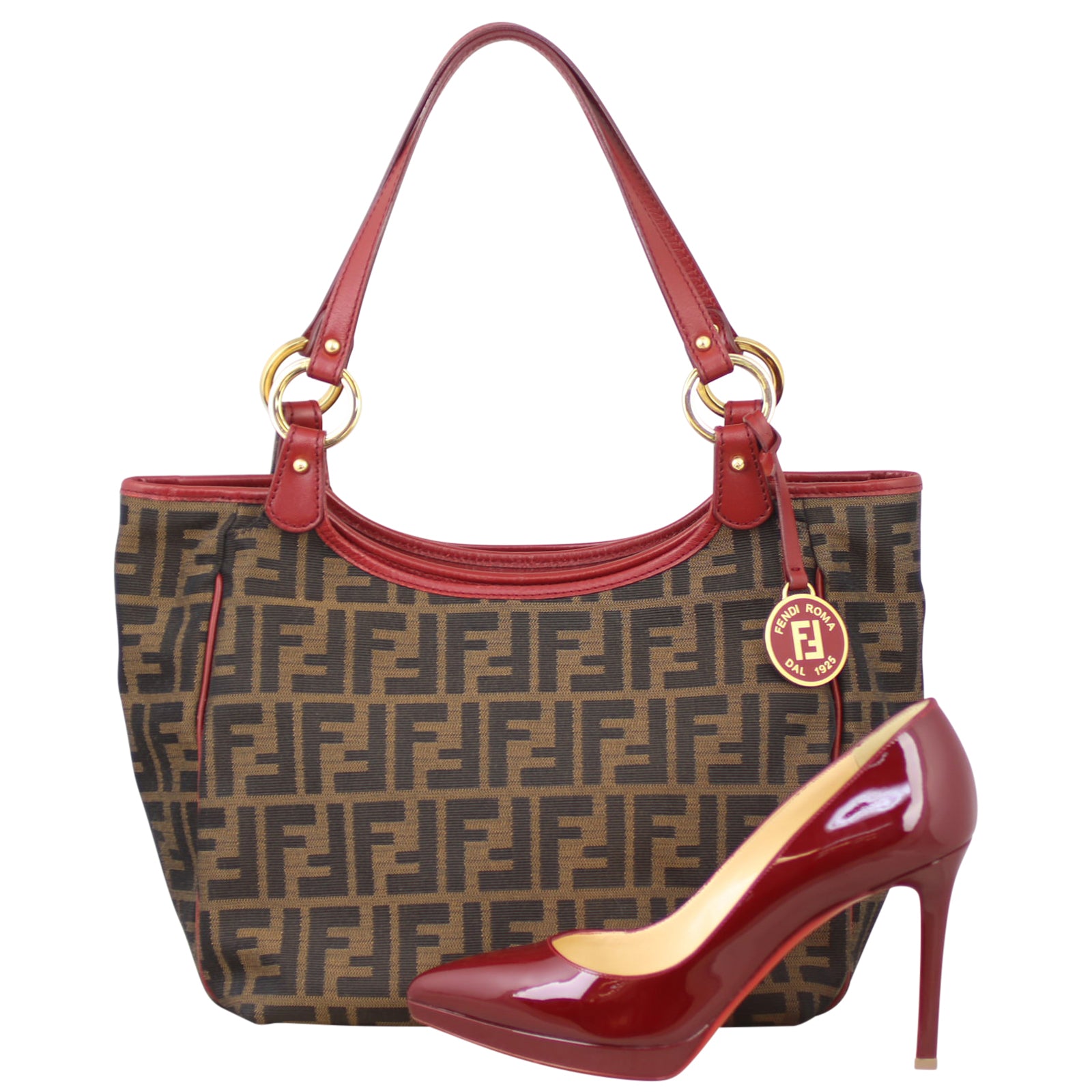 Fendi Zucca Chef Tote Shoe