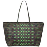 Fendi Zucca Perforated Roll Tote Back