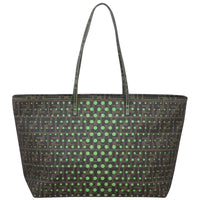 Fendi Zucca Perforated Roll Tote Back