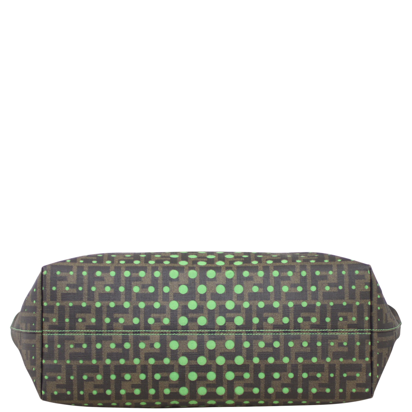 Fendi Zucca Perforated Roll Tote Base