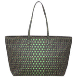 Fendi Zucca Perforated Roll Tote Front