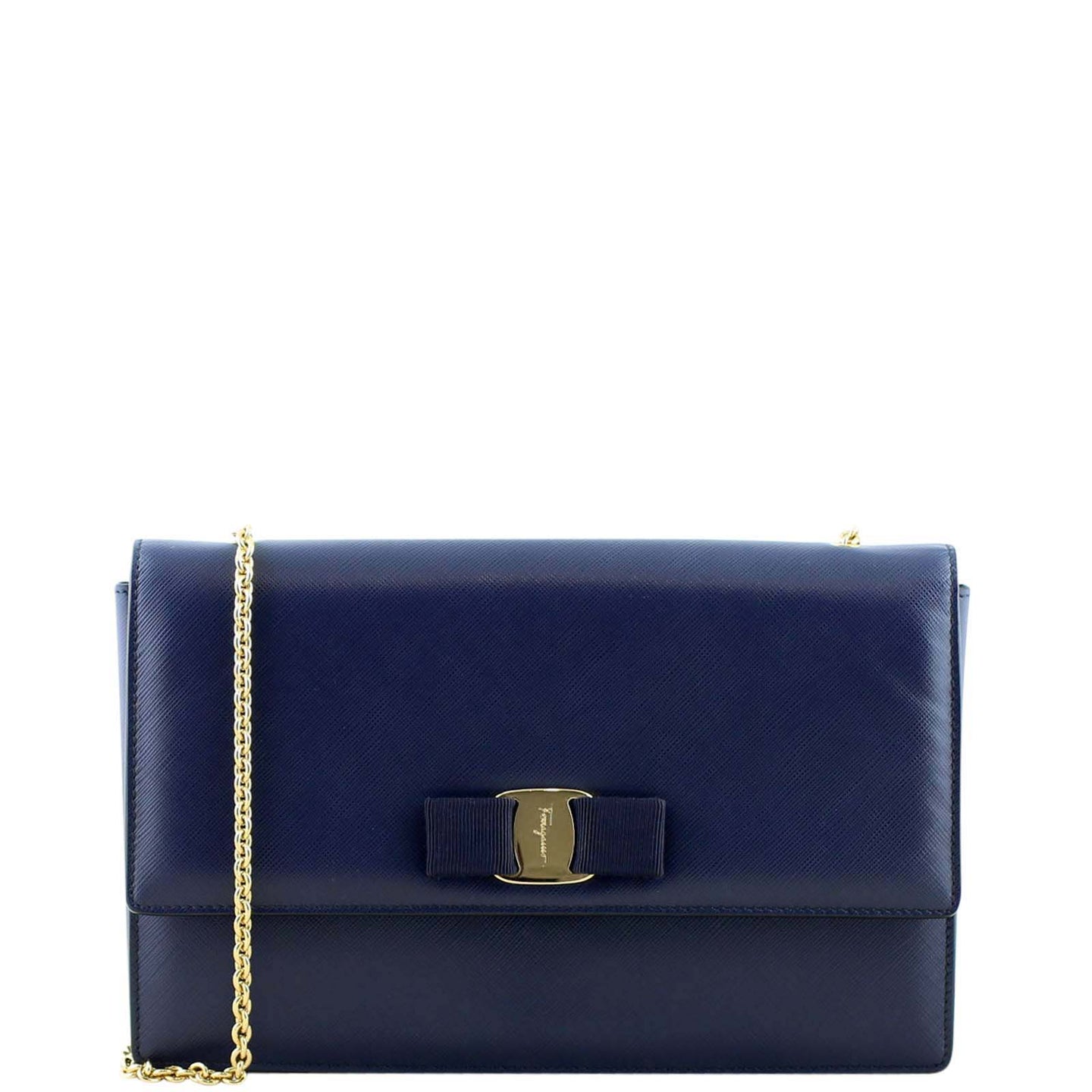 Salvatore Ferragamo Ginny Vara Saffiano Front