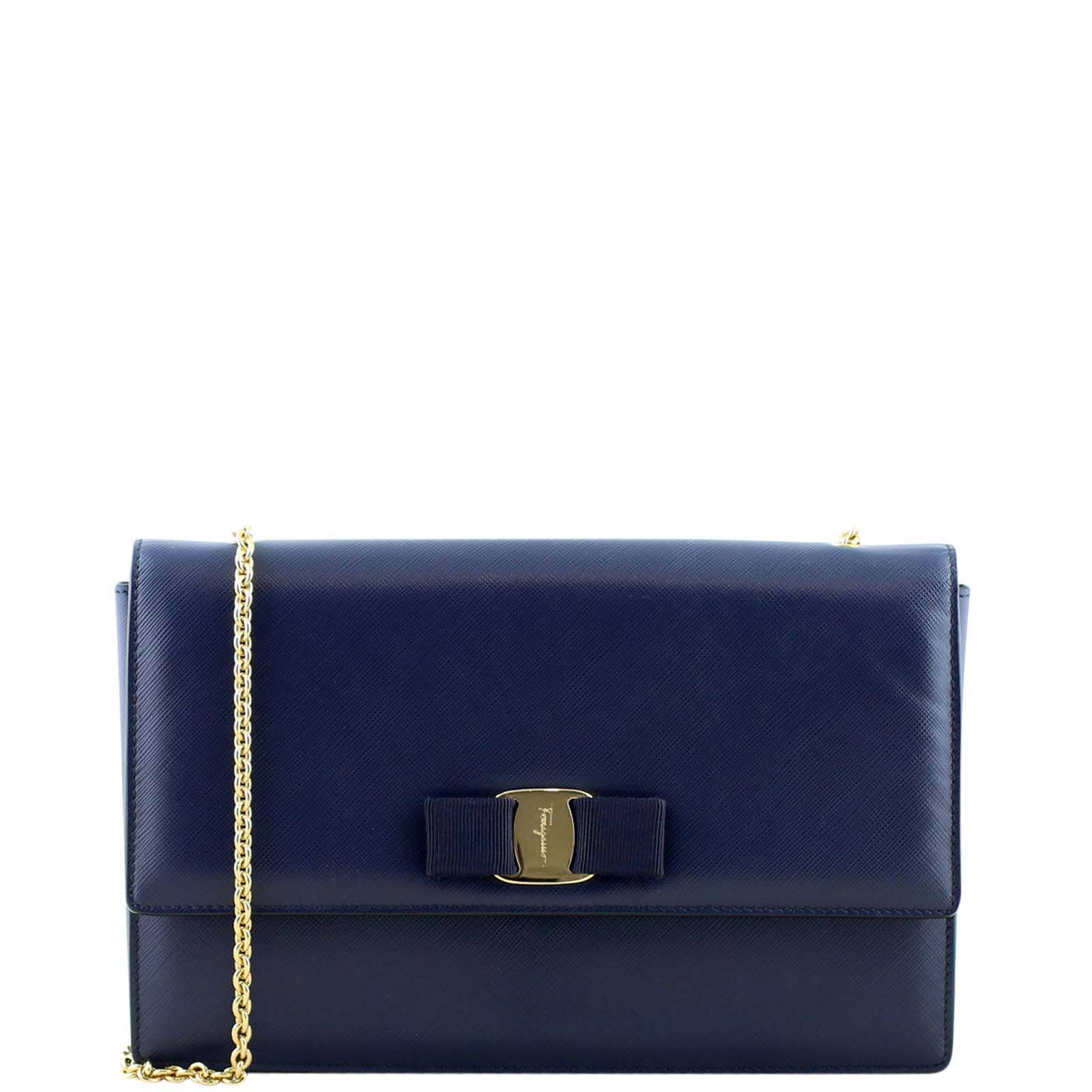 Salvatore Ferragamo Ginny Vara Saffiano Front