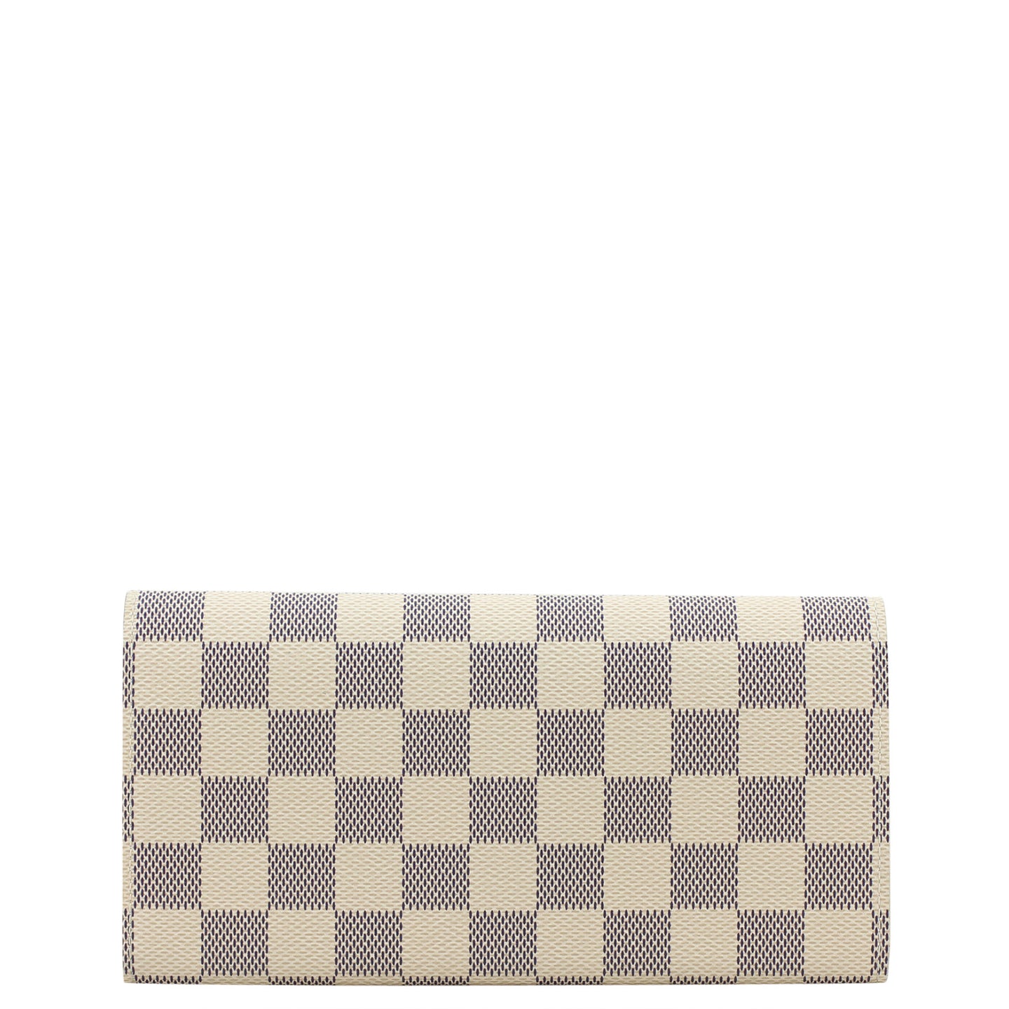 Louis Vuitton Emilie Wallet Damier Azur Back