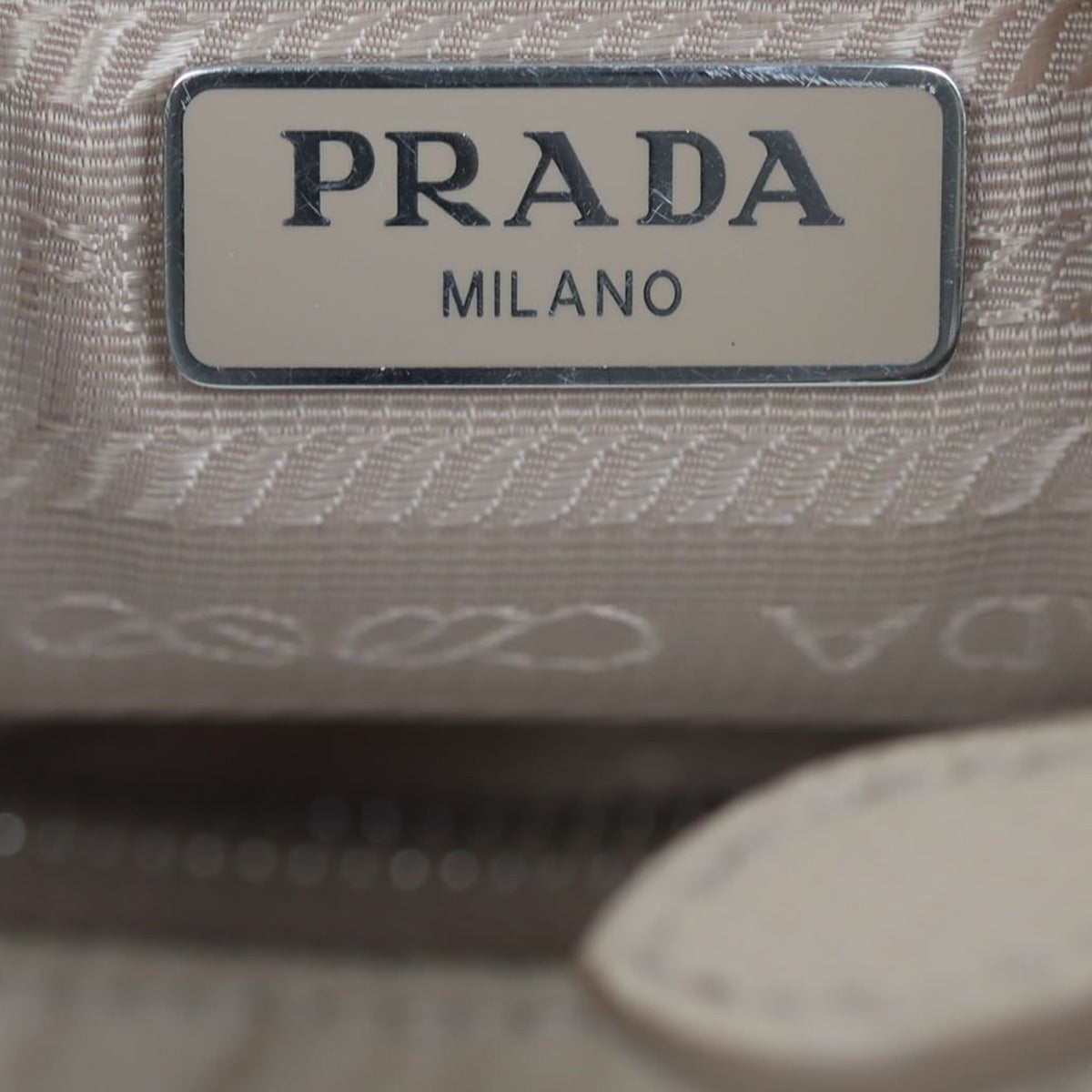 Prada Re-Edition 2005 Tessuto Shoulder Bag Stamp
