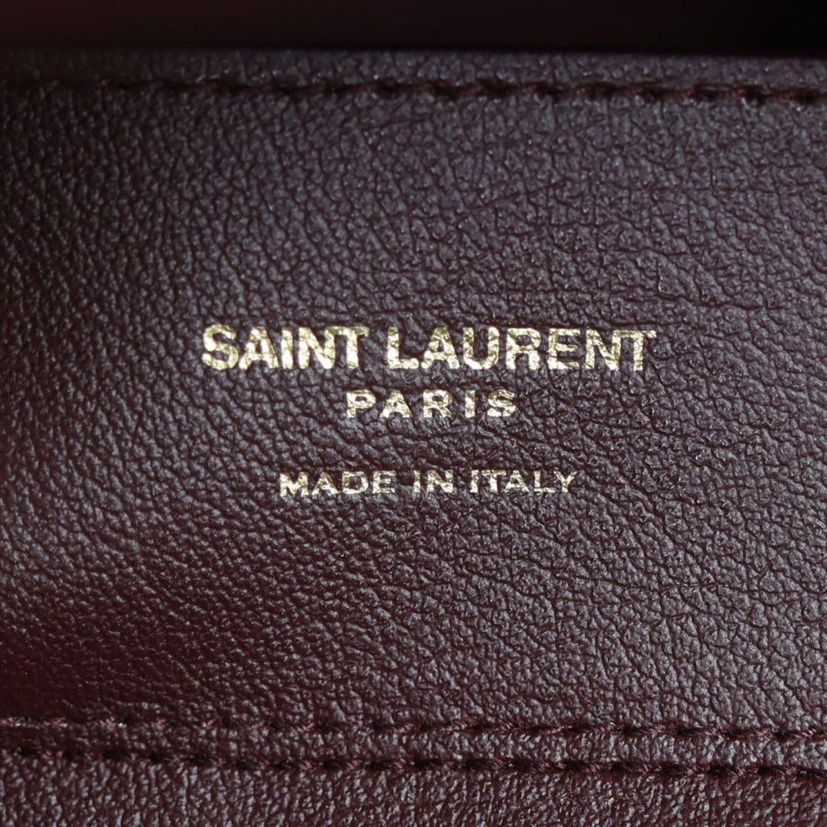 Saint Laurent Shopping Tote Stamp
