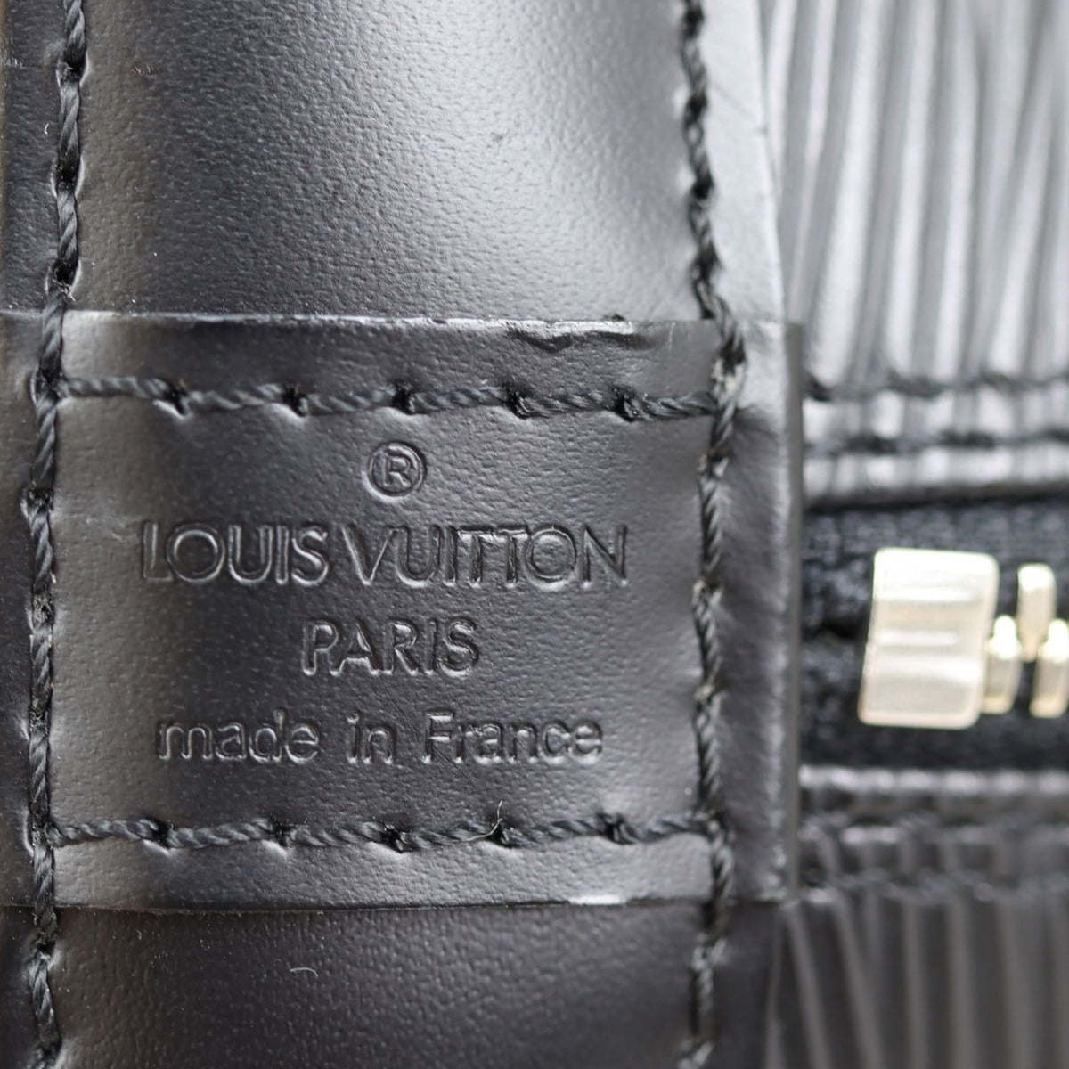 Louis Vuitton Alma PM Epi Stamp

