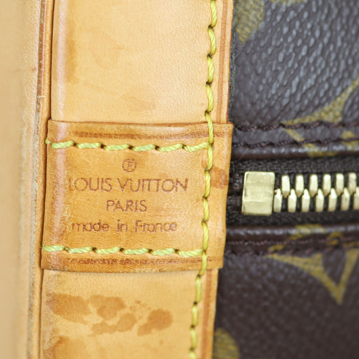 Louis Vuitton Alma PM Monogram Stamp
