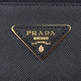 Prada Saffiano Lux Galleria Double Zip Tote Medium Hardware
