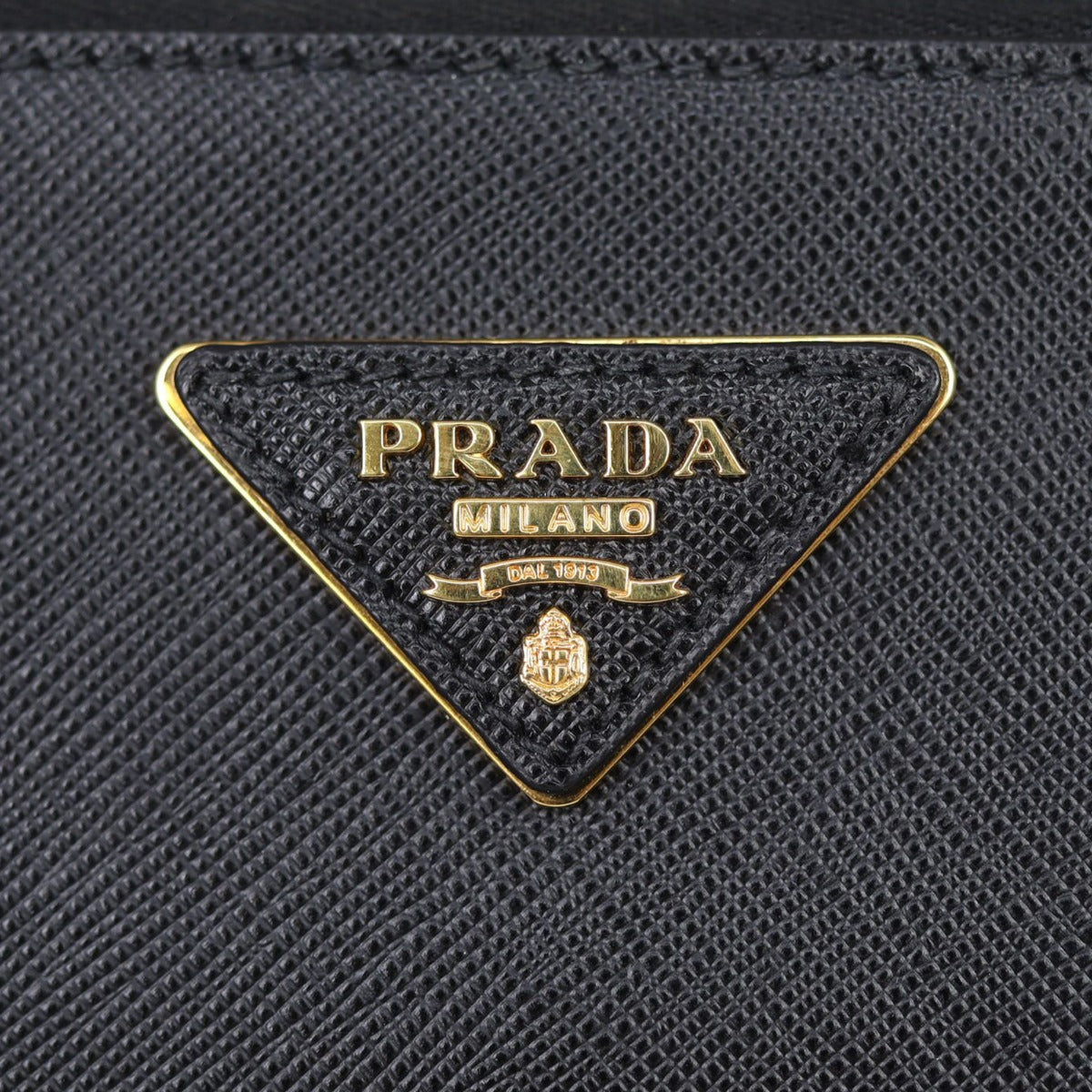 Prada Saffiano Lux Galleria Double Zip Tote Medium Hardware
