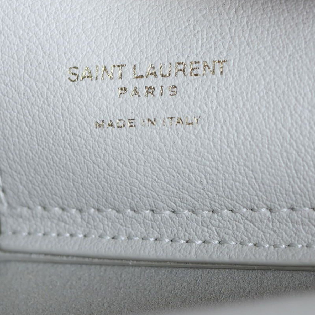Saint Laurent Shopping Toy Tote Stamp
