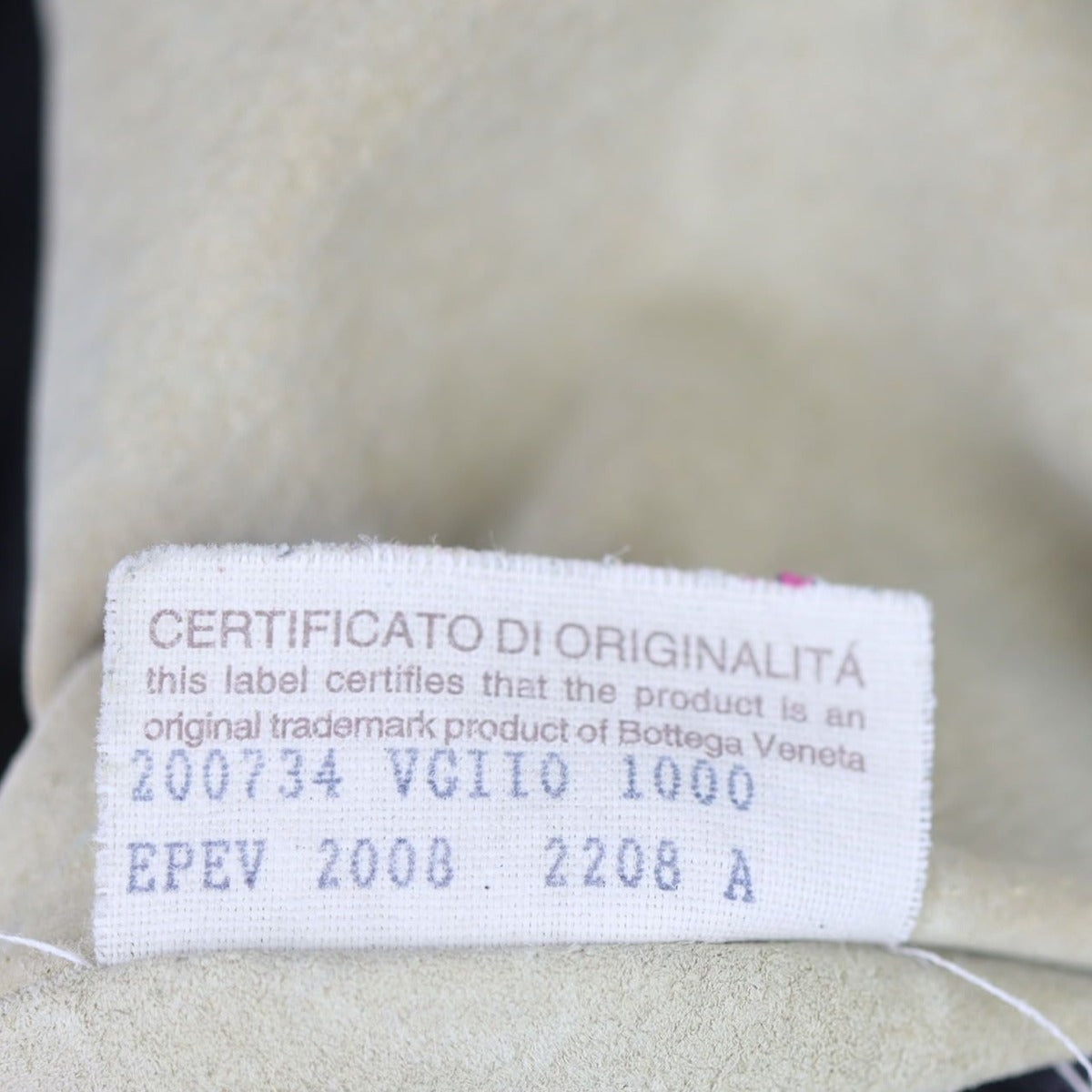 Bottega Veneta Quilted Tote Date code
