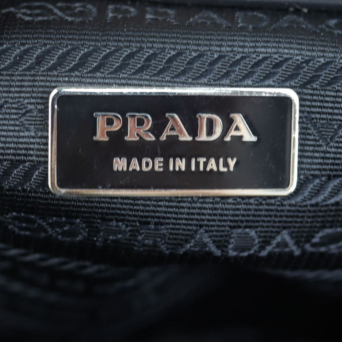 Prada Tessuto Shoulder Bag Stamp

