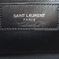 Saint Laurent Kate Tassel Chain Bag Small Croc-Embossed Stamp
