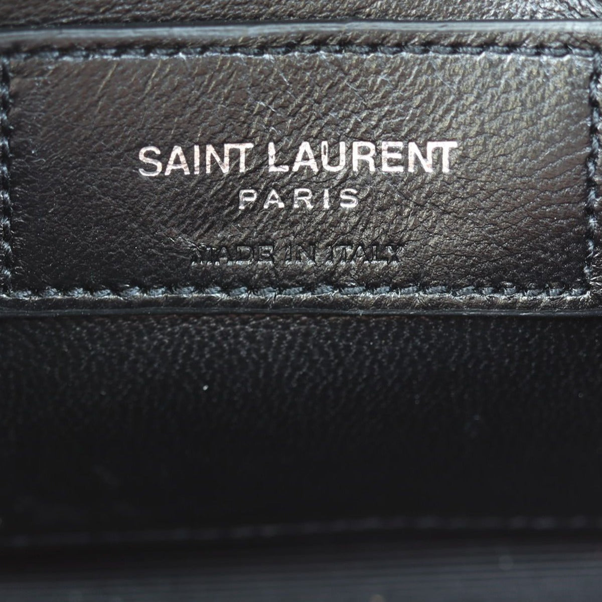 Saint Laurent Kate Tassel Chain Bag Small Croc-Embossed Stamp
