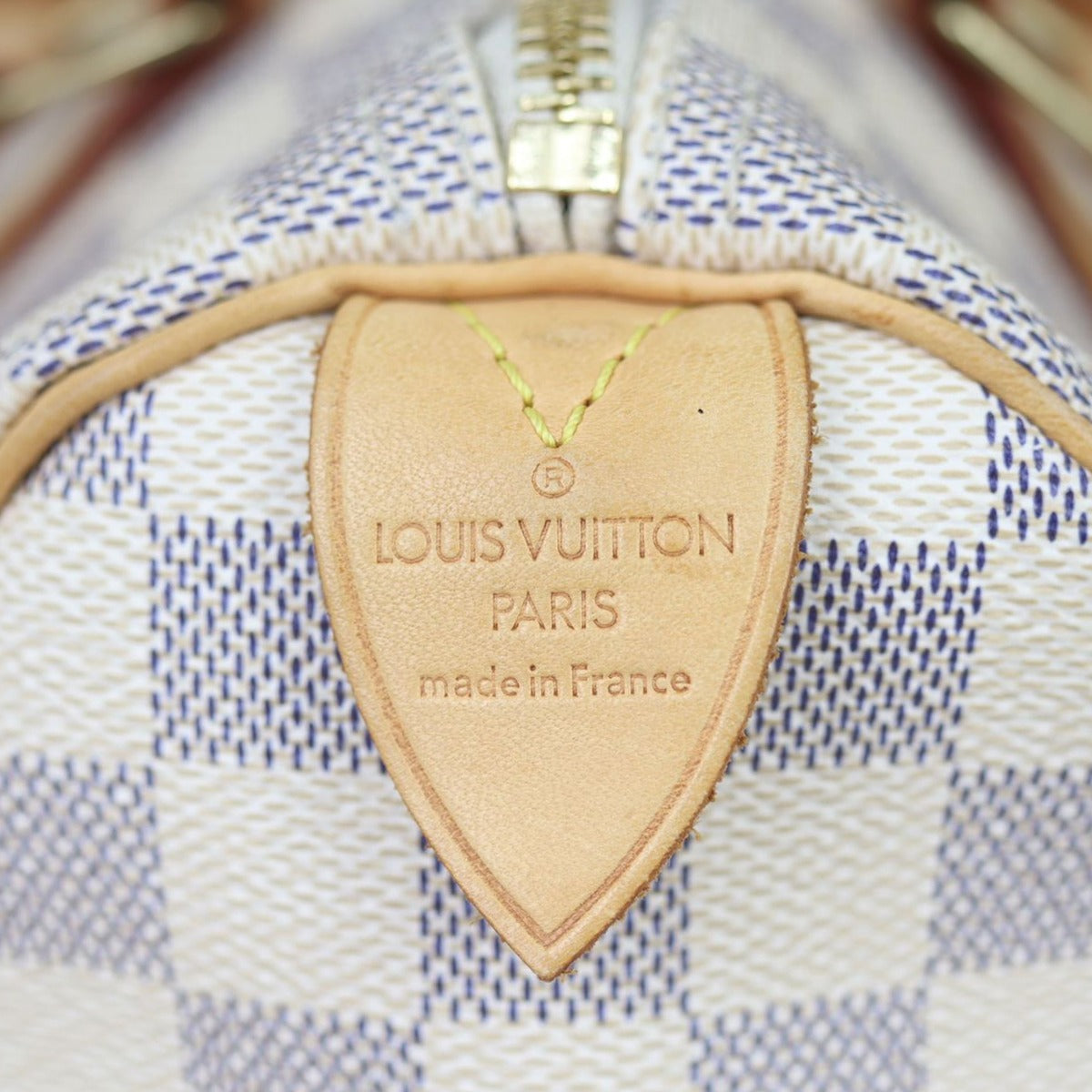 Louis Vuitton Speedy 25 Damier Azur Stamp
