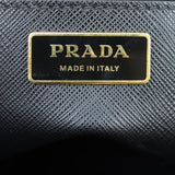 Prada Saffiano Lux Galleria Double Zip Tote Medium Stamp
