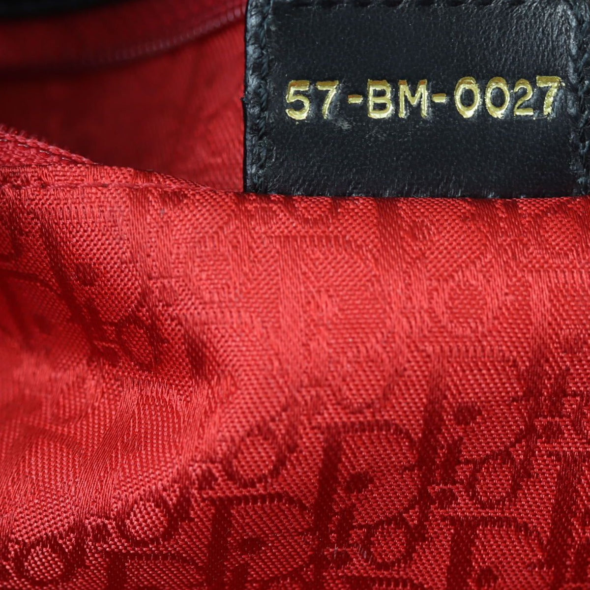 Dior Cannage Drawstring Flap Bag Date code
