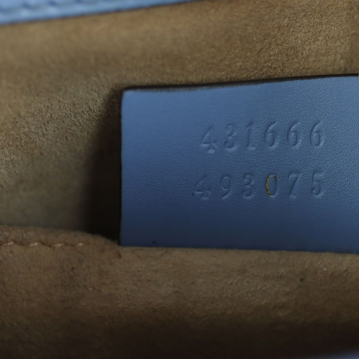 Gucci Sylvie Mini Chain Bag Date code
