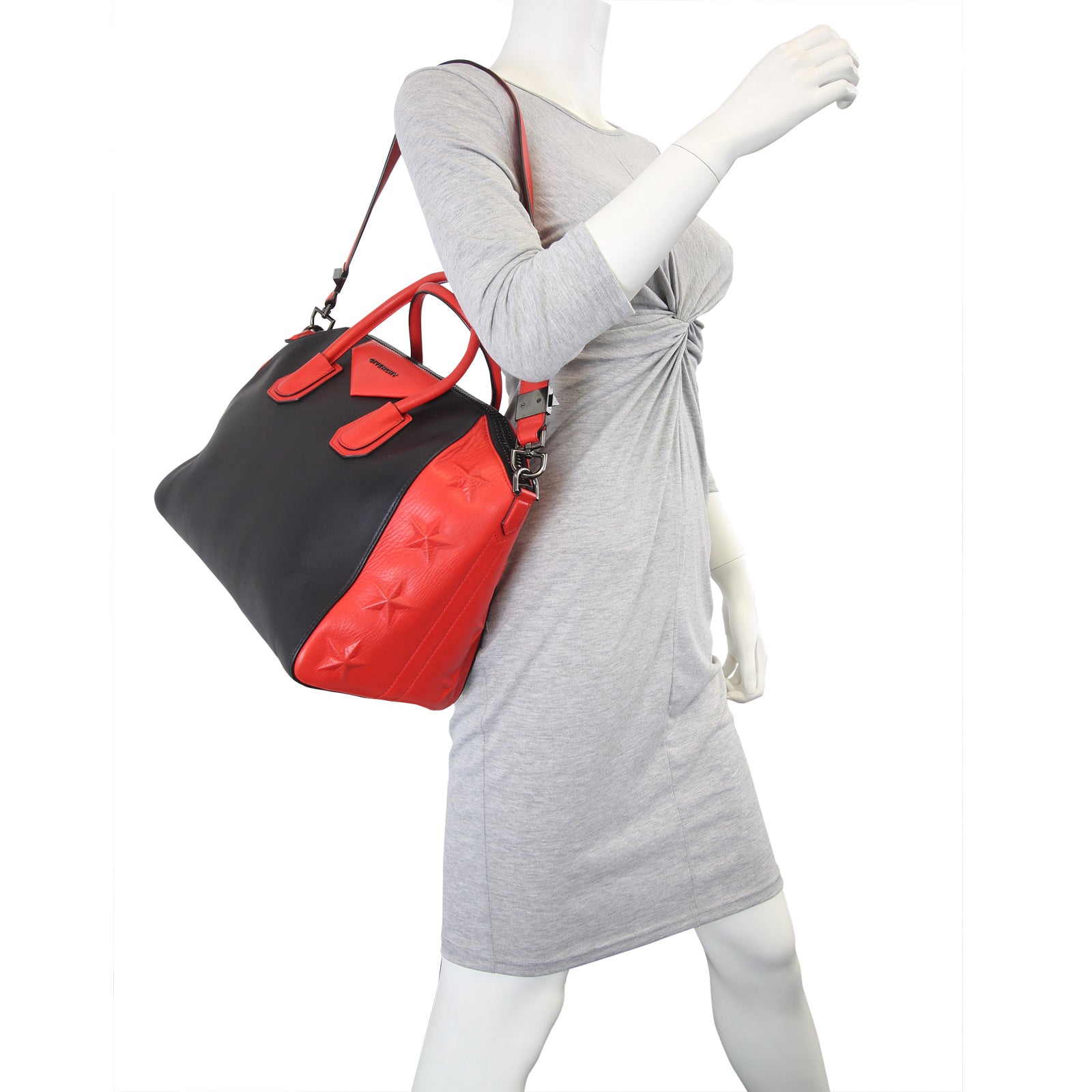 Givenchy Antigona Medium Star Embossed Manneqiun