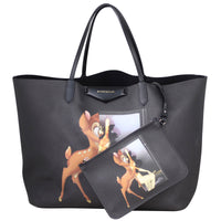 Givenchy Bambi Antigona Shopping Tote Large front pouch