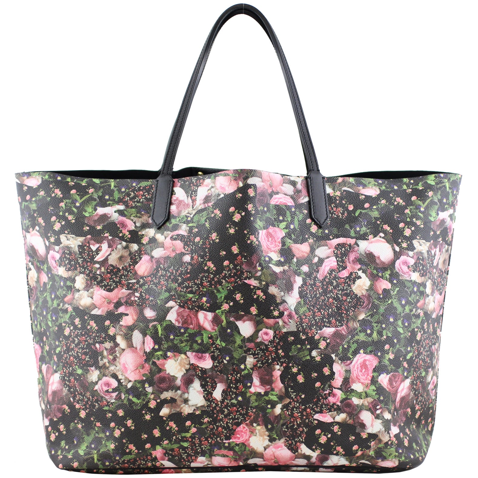 Givenchy Floral Camo Antigona Shopping Tote Large Back