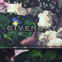 Givenchy Flower Camouflage Print Chain Wallet Exterior