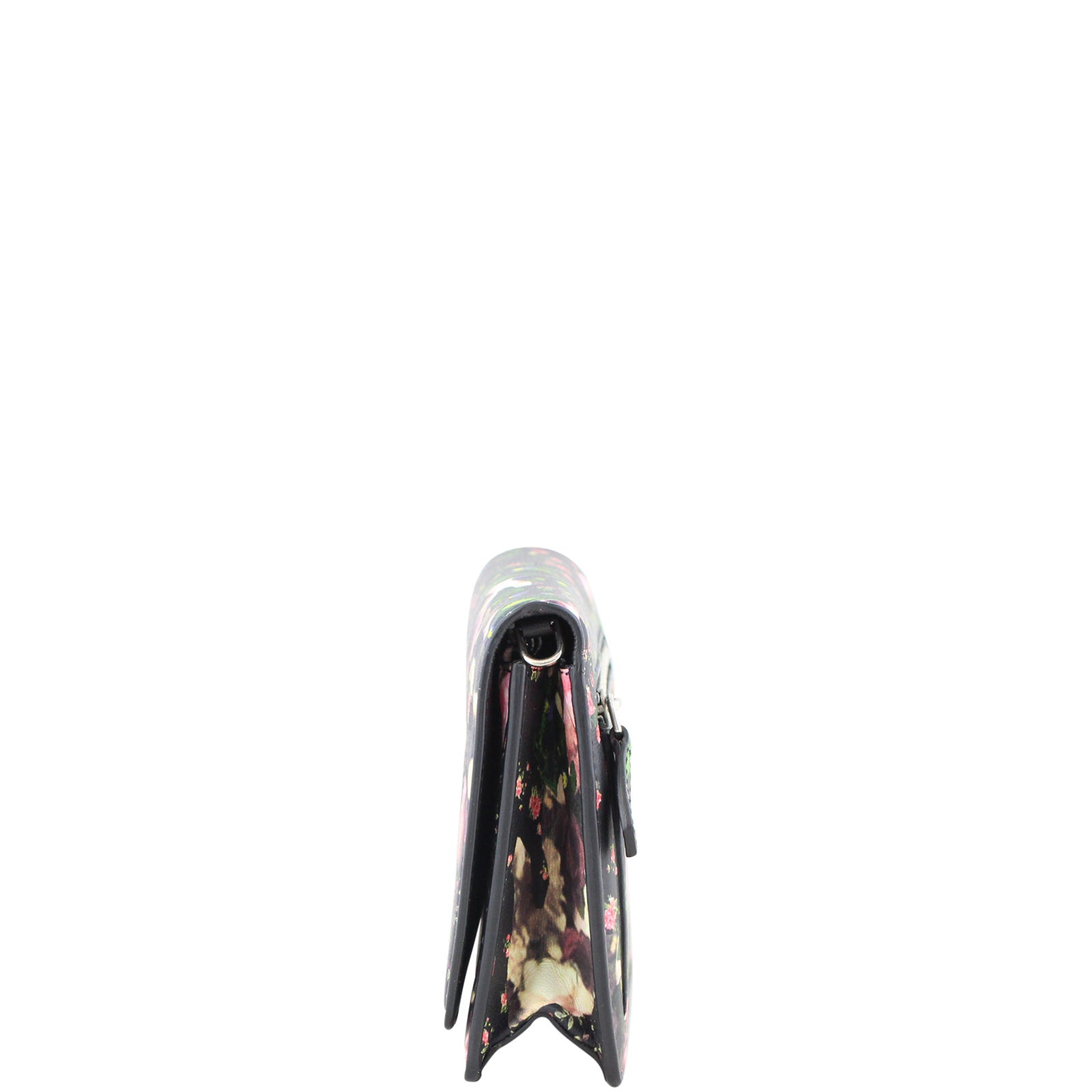 Givenchy Flower Camouflage Print Chain Wallet Left