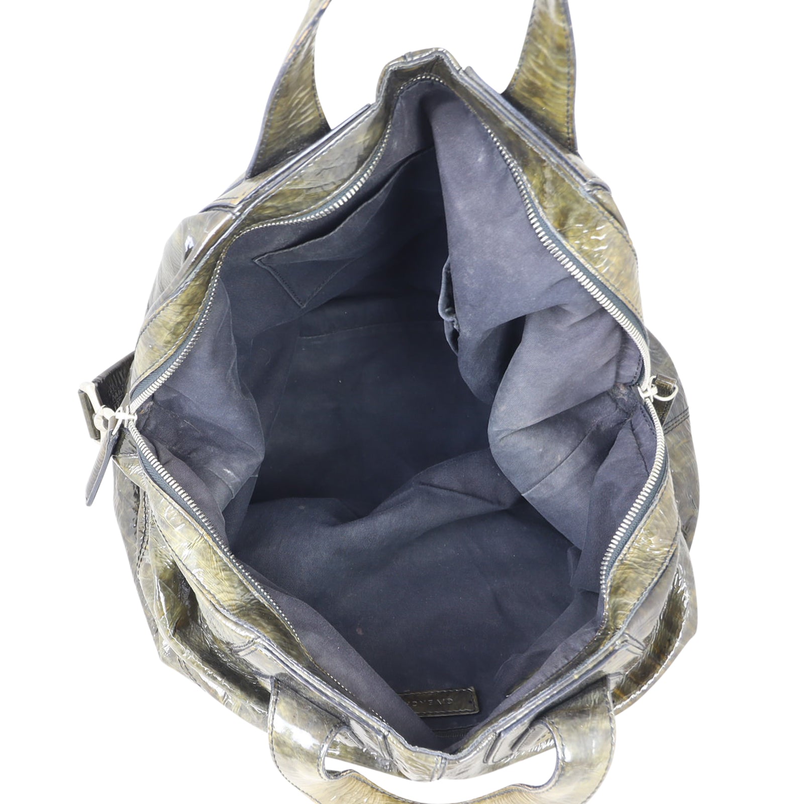 Givenchy Nightingale Medium Patent Whole interior