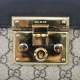 Gucci GG Supreme Padlock Small Shoulder Bag Hardware
