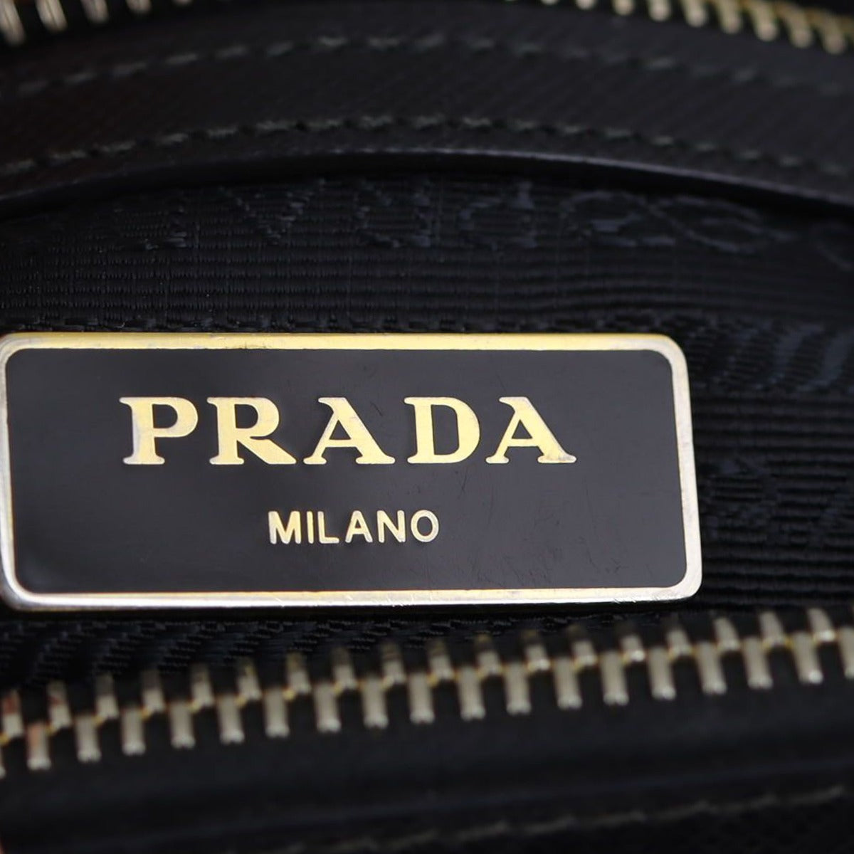 Prada Saffiano Lux Galleria Double Zip Tote Small Stamp

