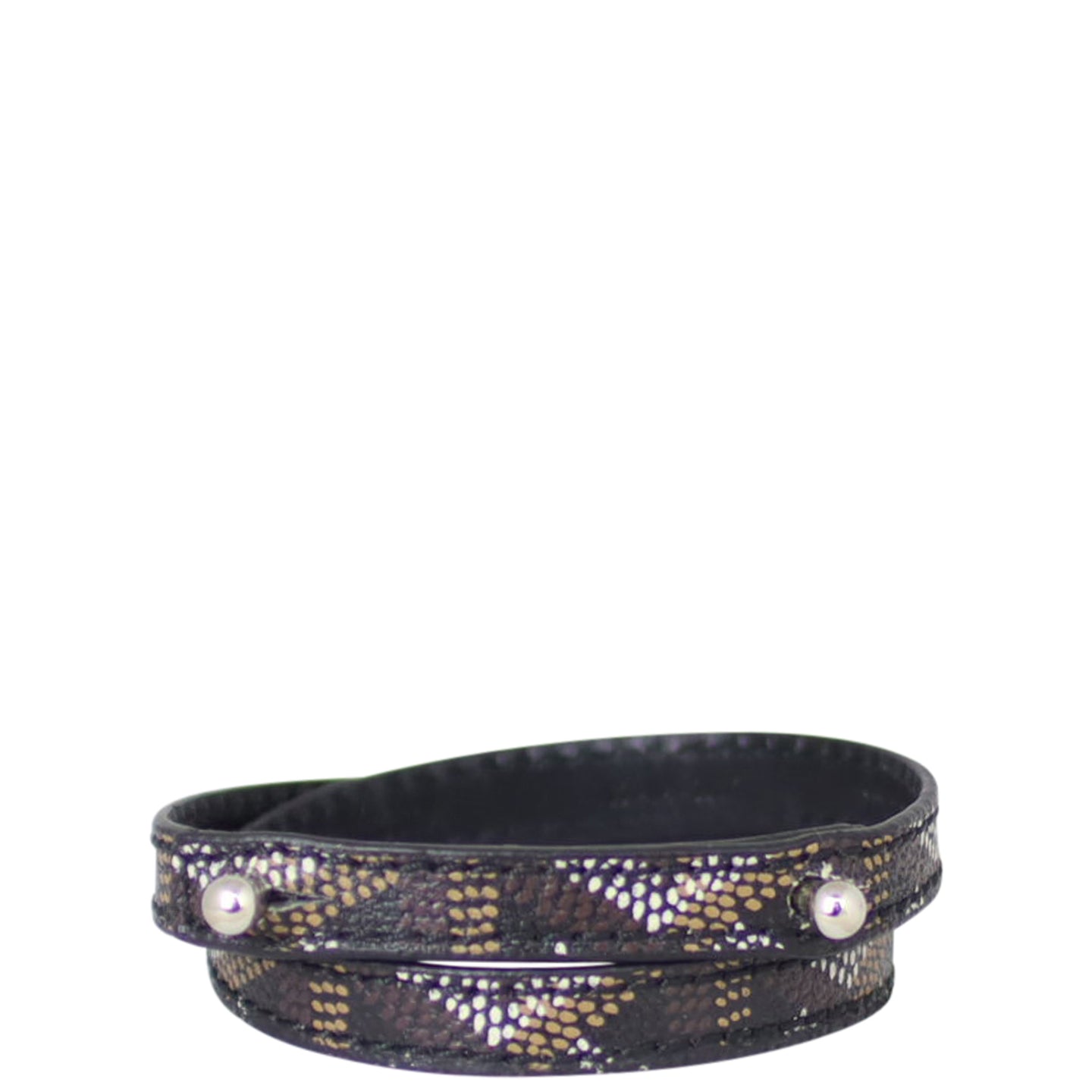 Goyard Goyardine Wrap Bracelet Front