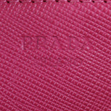 Prada Saffiano Wallet on Strap Stamp
