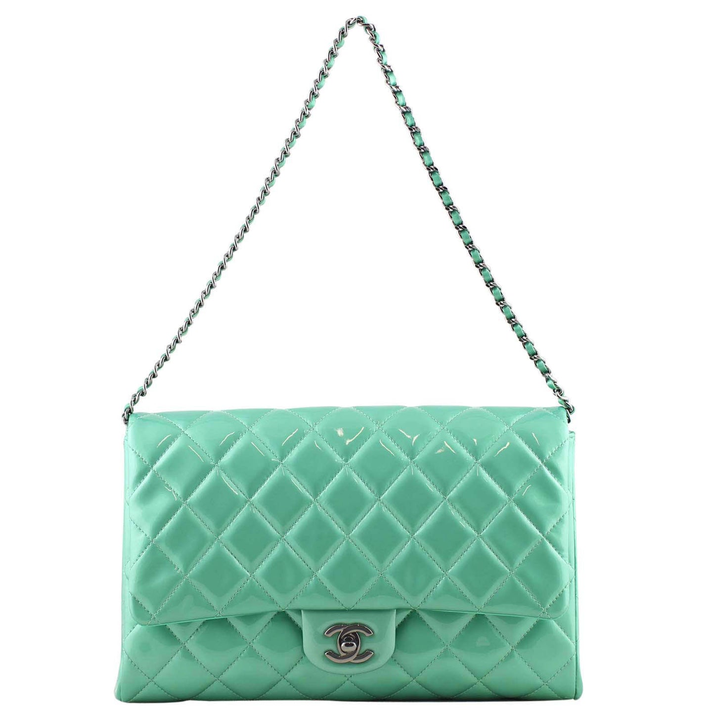 Chanel Classic Flap Clutch Front