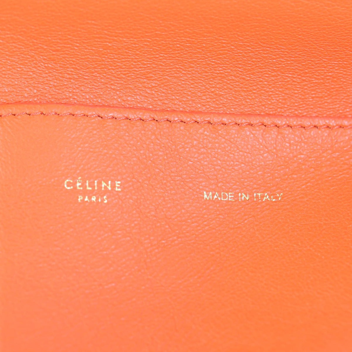 Celine Trapeze Medium Python Stamp
