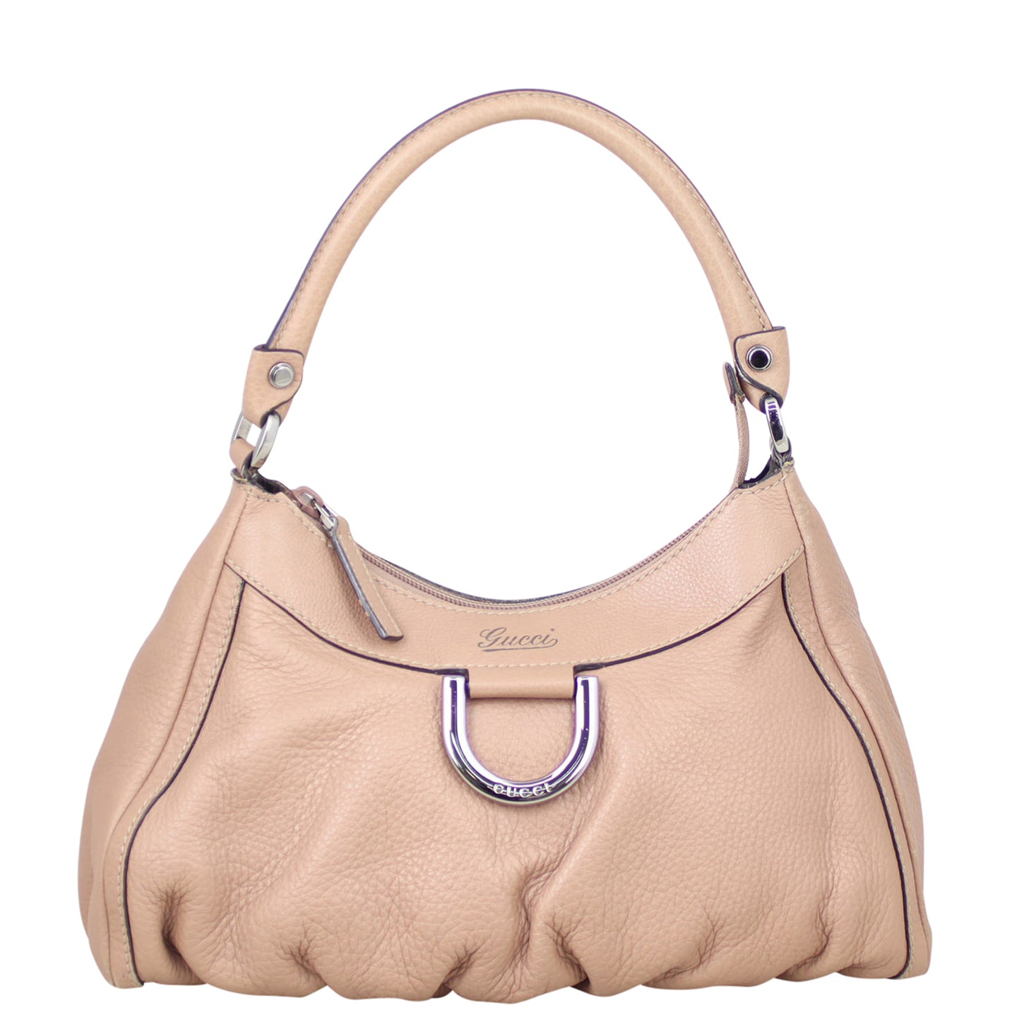 Gucci Abbey D-Ring Leather Hobo Front