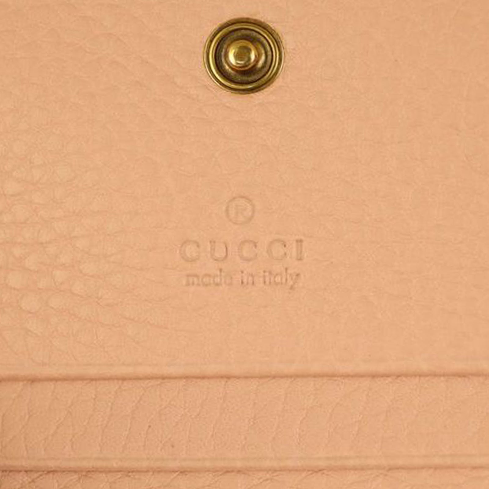 Gucci Animalier Card Case Wallet Stamp